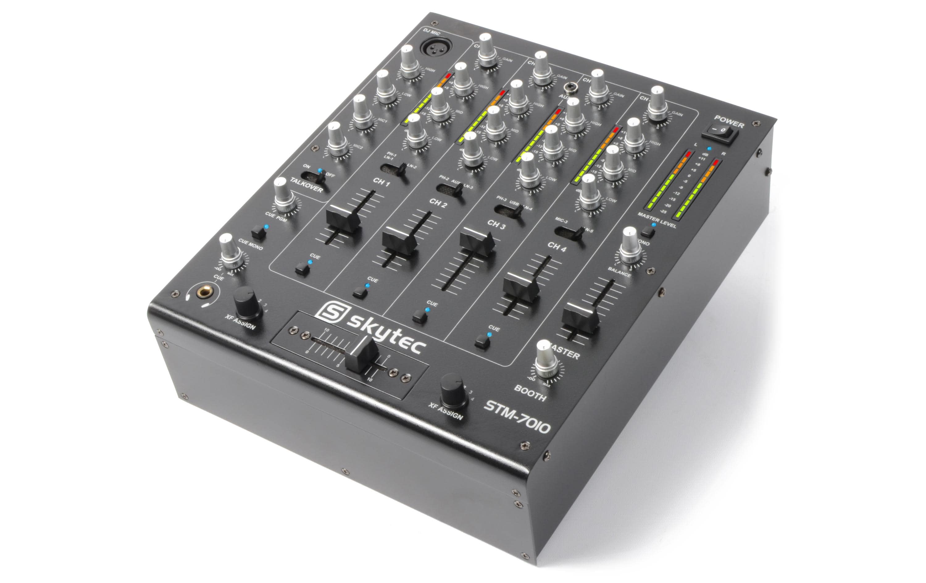 Mischpult STM-7010<br>4-Kanal Mischpult
