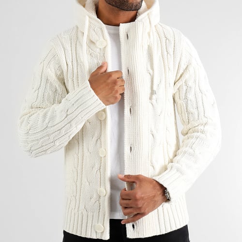 Cardigan Torsade 0377 Blanc