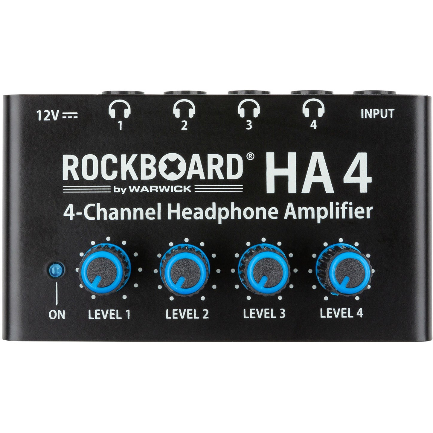 RockBoard HA 4 4-kanaals hoofdtelefoonversterker