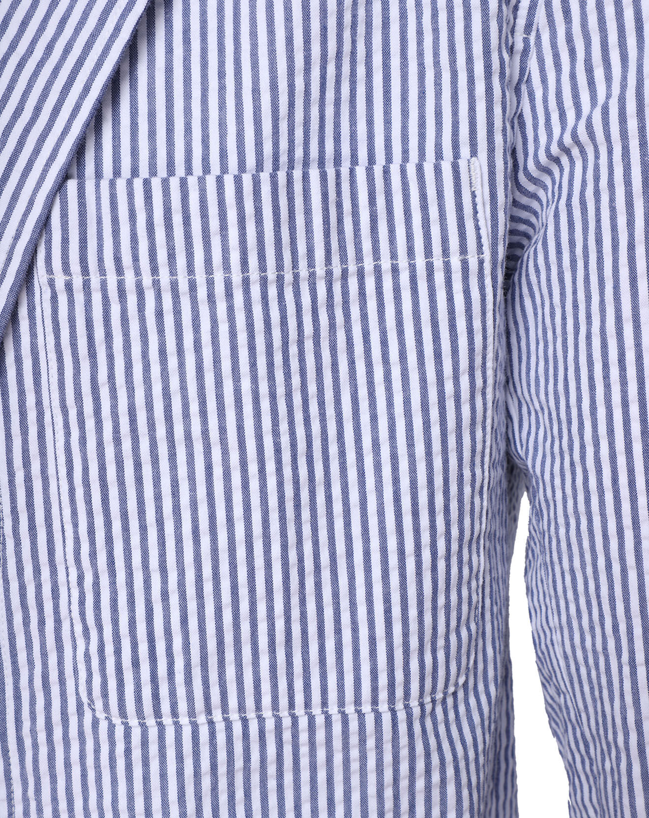 Hartford Veste Jobby à rayures marine/blanc