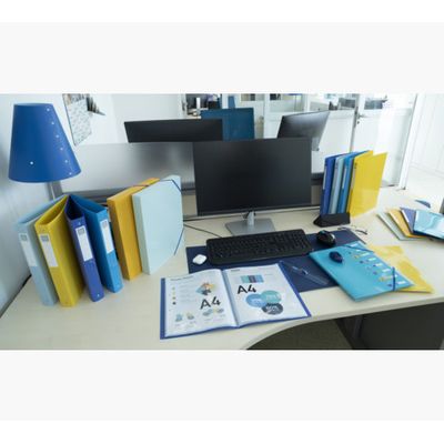 Exacompta BeeBlue - Chemise à 3 rabats - A4 - pour 250 feuilles - disponible dans différentes couleurs