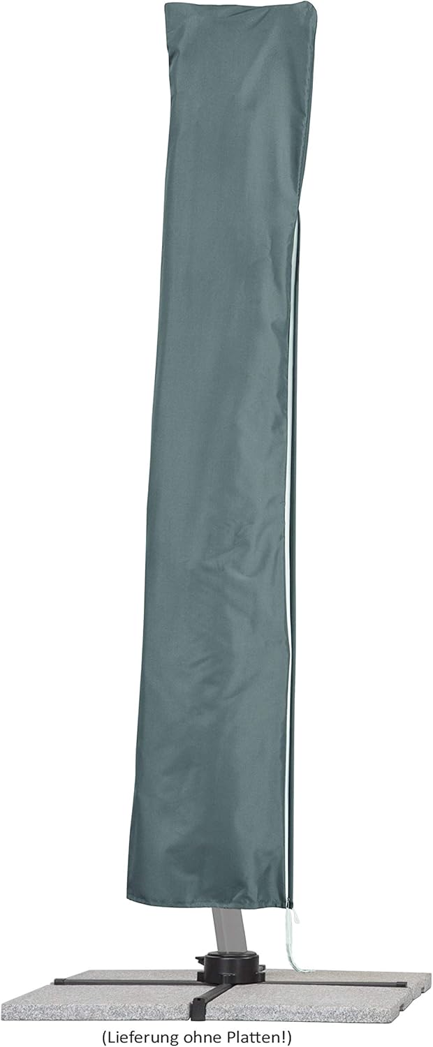 Schneider Sonnenschirm Rhodos Rondo, sand, 350 cm rund, 792-16, Gestell Aluminium, Bespannung Polyester, 22.4 kg
