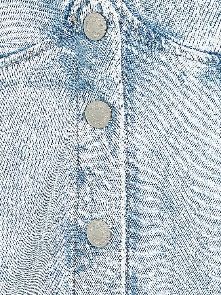 TOMMY JEANS Midikleid  hellblau
