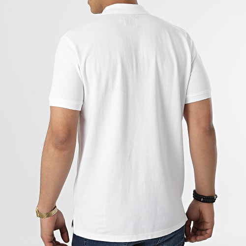 Polo Manches Courtes Vincent Blanc