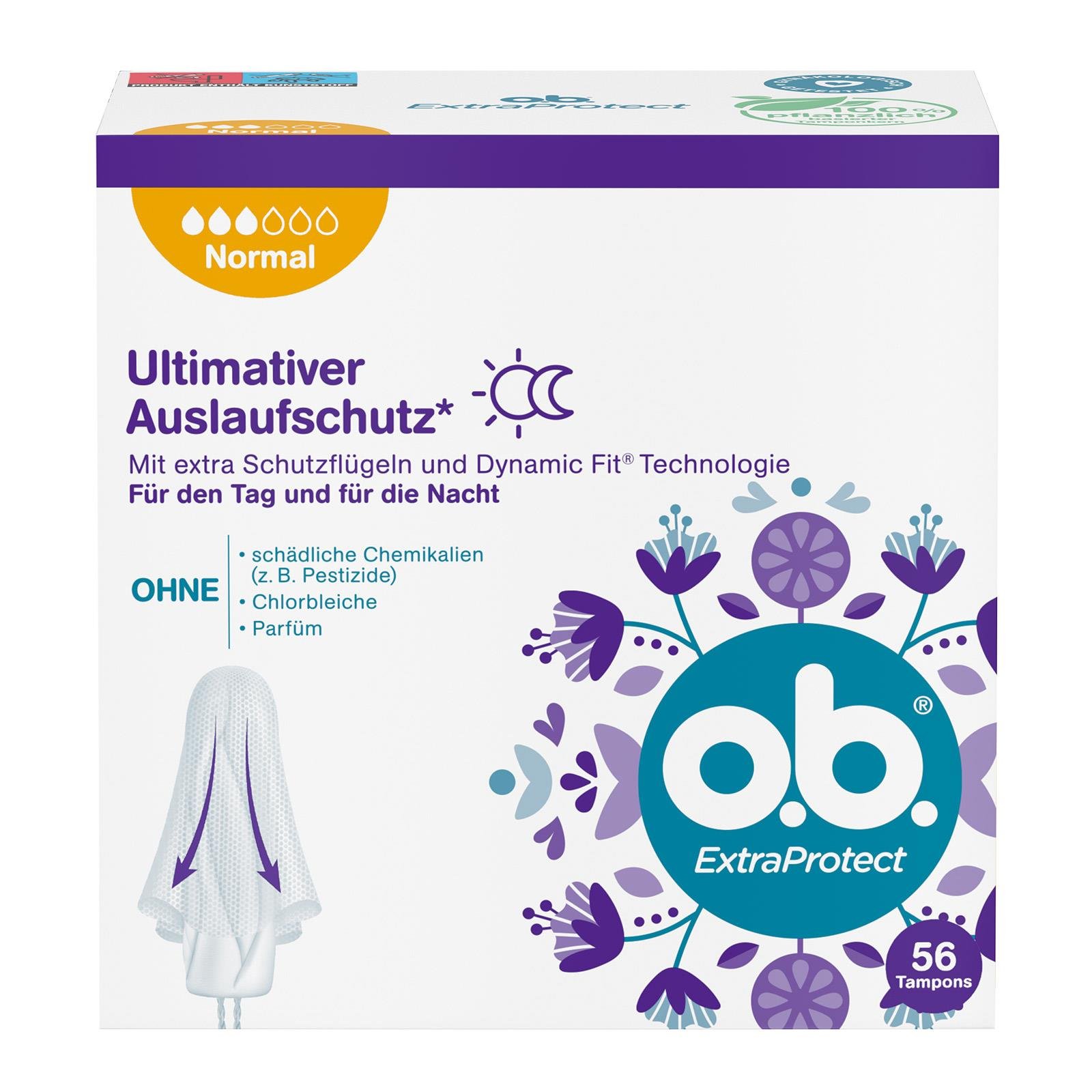 o.b. Tampons ExtraProtect Normal