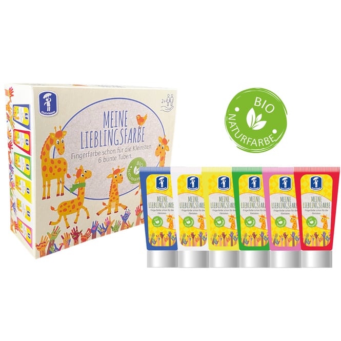 Feuchtmann - Fingermalfarben - Meine Lieblingsfarben - 6x 75g