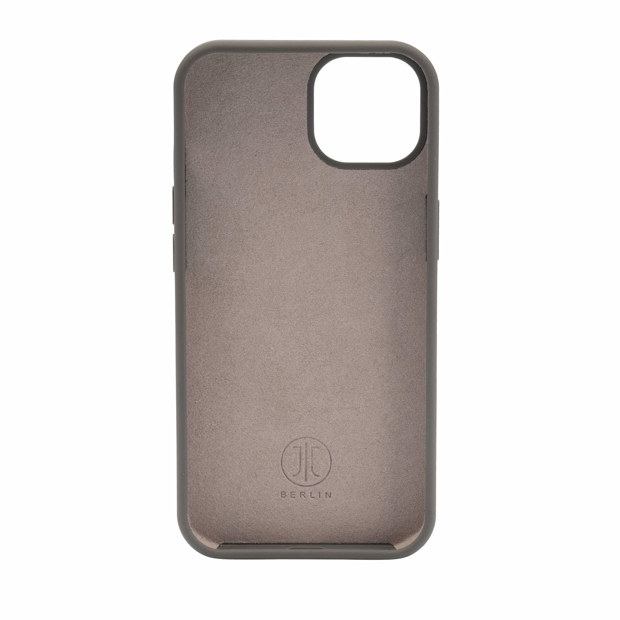 iPhone 14 Silikon Backcase Hülle Steglitz (10898) - Grau