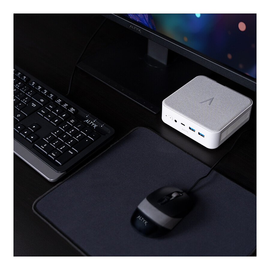 Altyk - Le Petit PC - F2-N10016-N05 + écran WQHD AQ27 Starter Pack