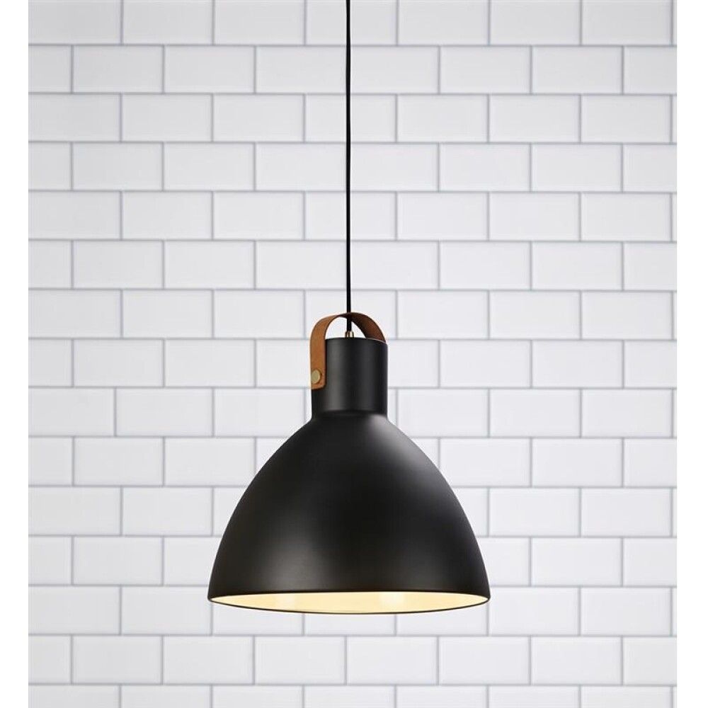 TAKLAMPE MARKSLÖJD EAGLE PENDEL SVART LARGE