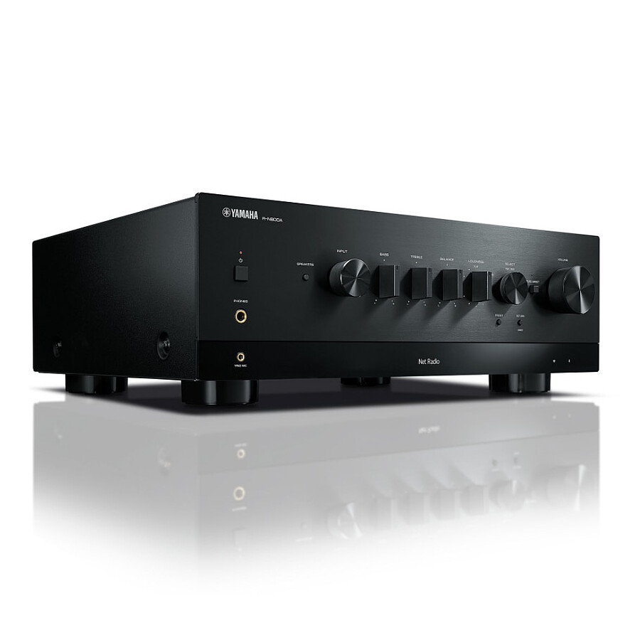Yamaha R-N800A Noir + Klipsch RP-8000F II Noyer