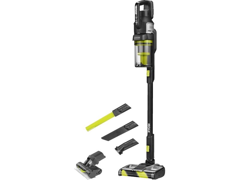 RYOBI Akku-Sauger RASV18BL-0 ohne Akku und Ladegerät Bürstenloser Akku-Handstaubsauger mit Dual-Zyklonen