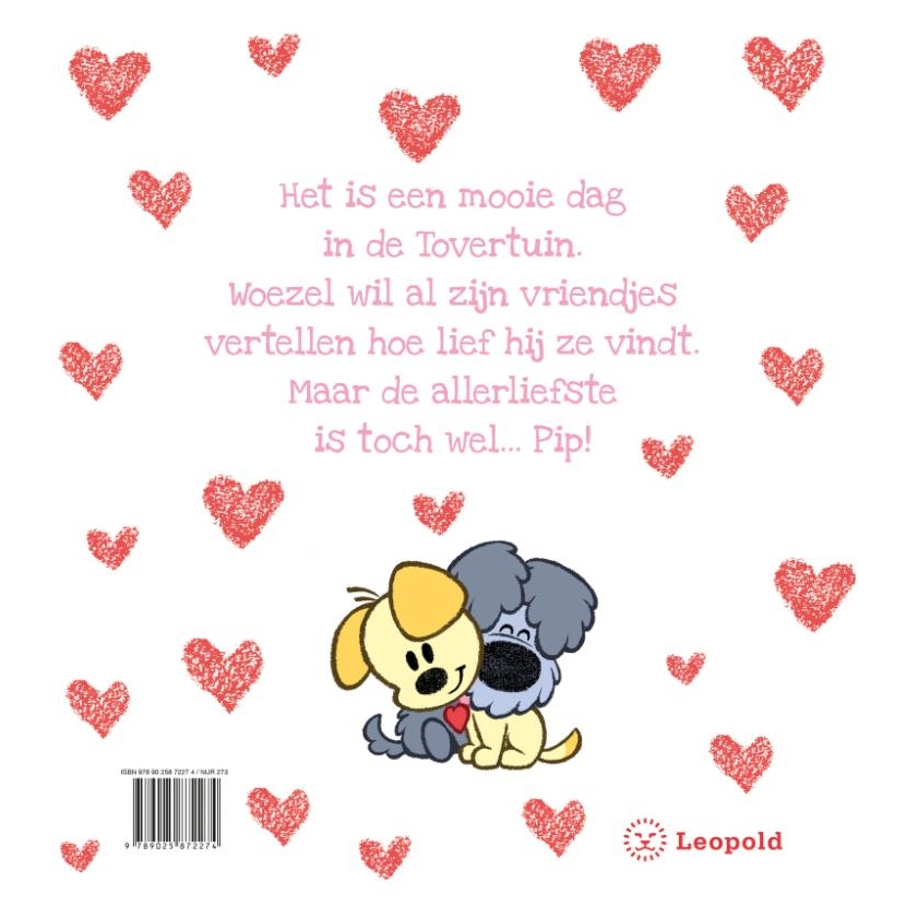 Woezel & Pip - Ik vind jou zo lief Prentenboek