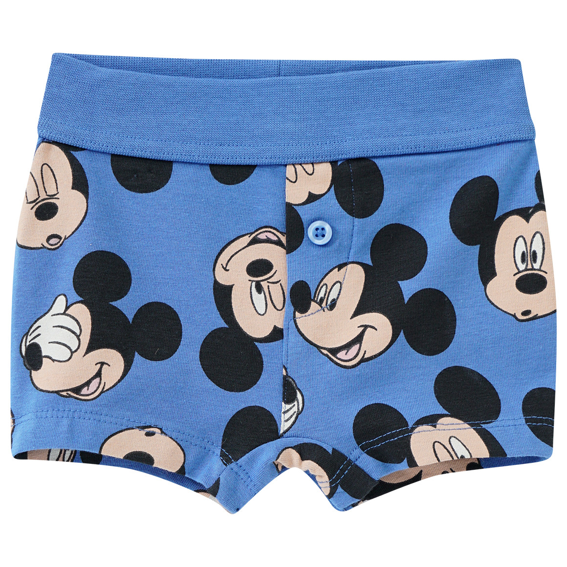Topomini 3 Micky Maus Boxer hellblau / mintgrün