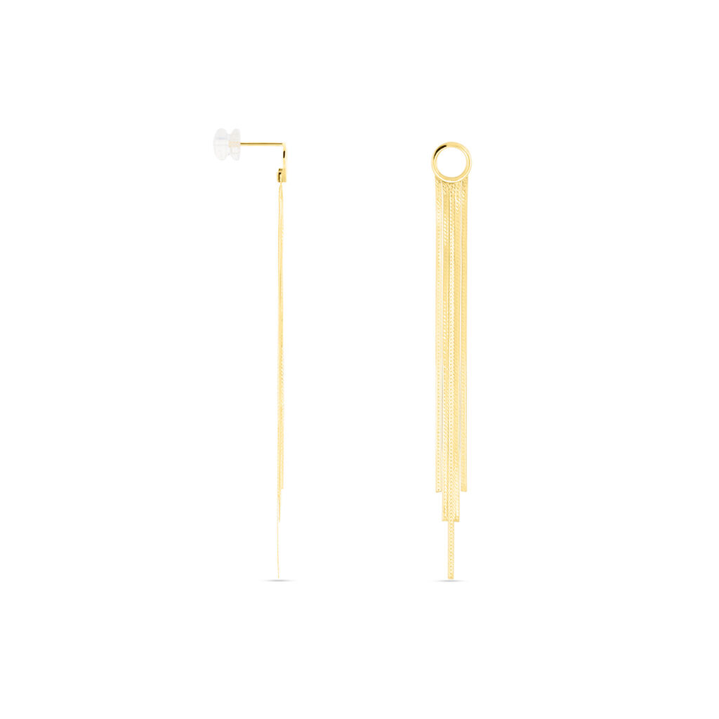 Boucles D'oreilles Pendantes Chika Or Jaune