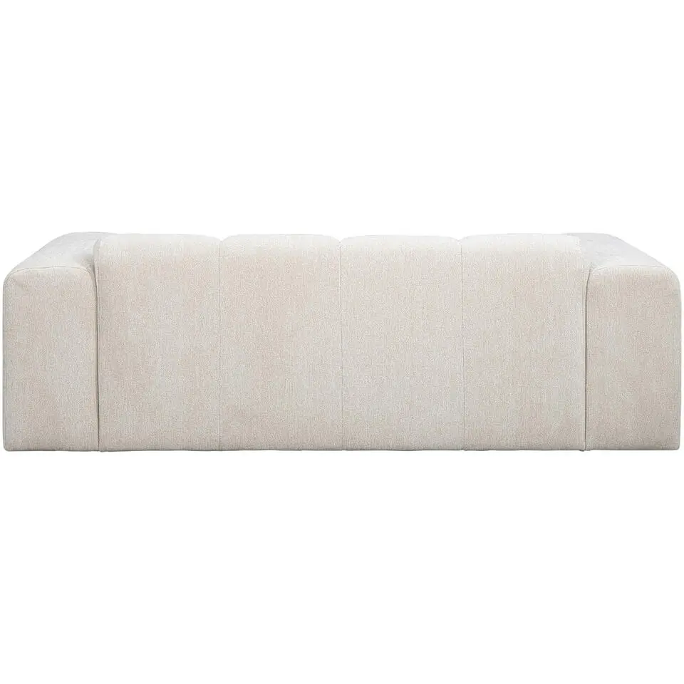 Bank Beau 2-zits - stof Raven - beige
