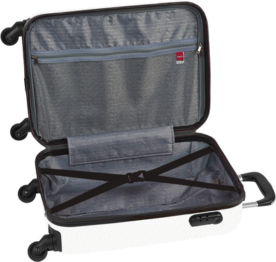 Snoopy Kabin Trillekoffert 40L Friends Forever, Hvit