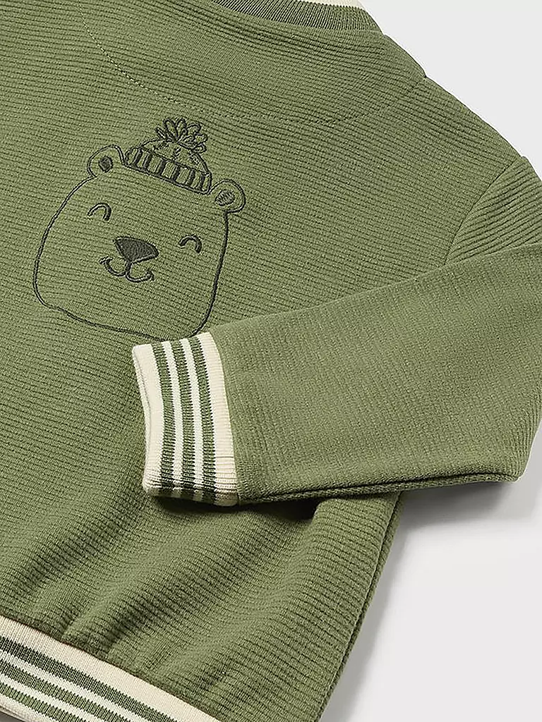 MAYORAL Baby Sweatjacke  grün