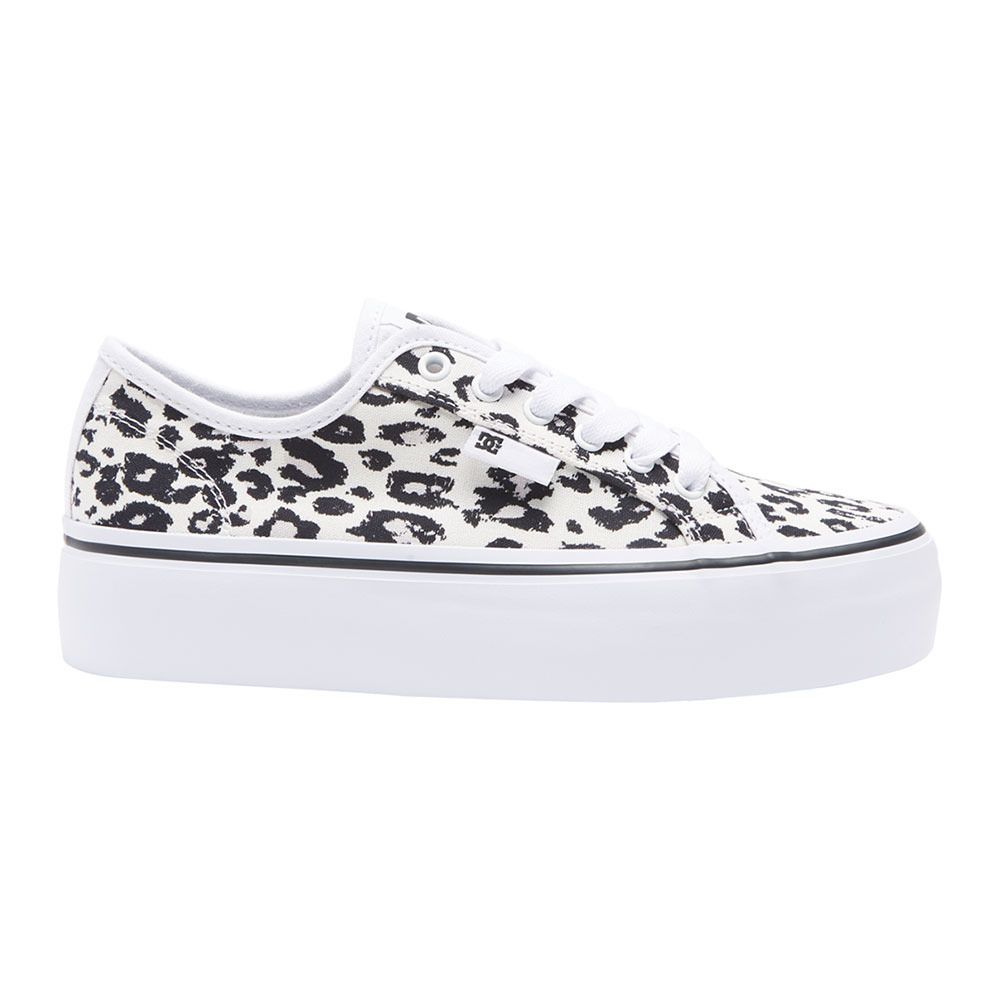 DC Shoes MANUEL PLATFORM - Sneakers Femme cheetah print