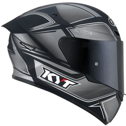 Casque KYT TT-COURSE - TOURIST MATT - Gris