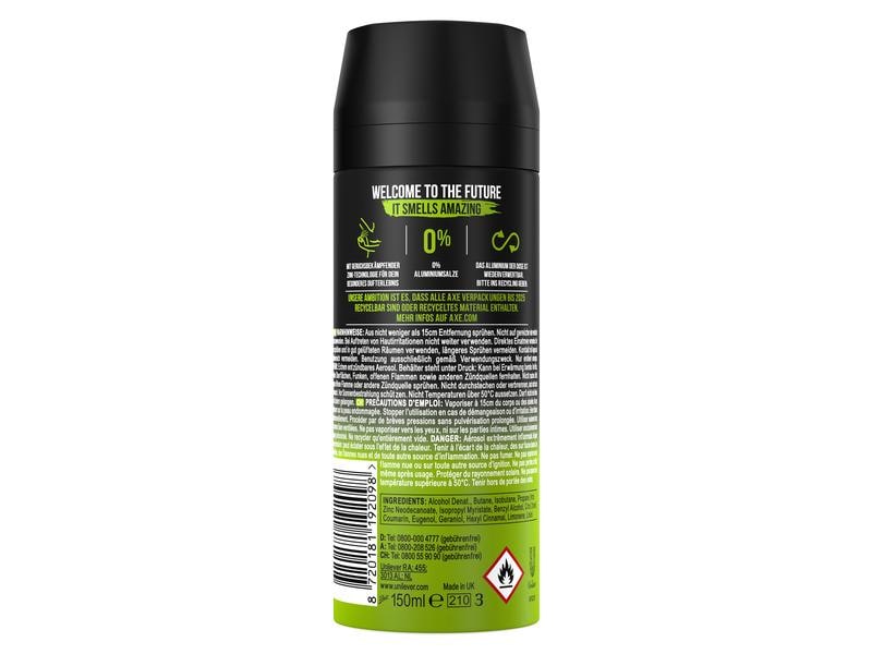 Axe Deo Spray Epic Fresh 150 ml Langanhaltendes Deo für effektiven Schutz vor Körpergeruch
