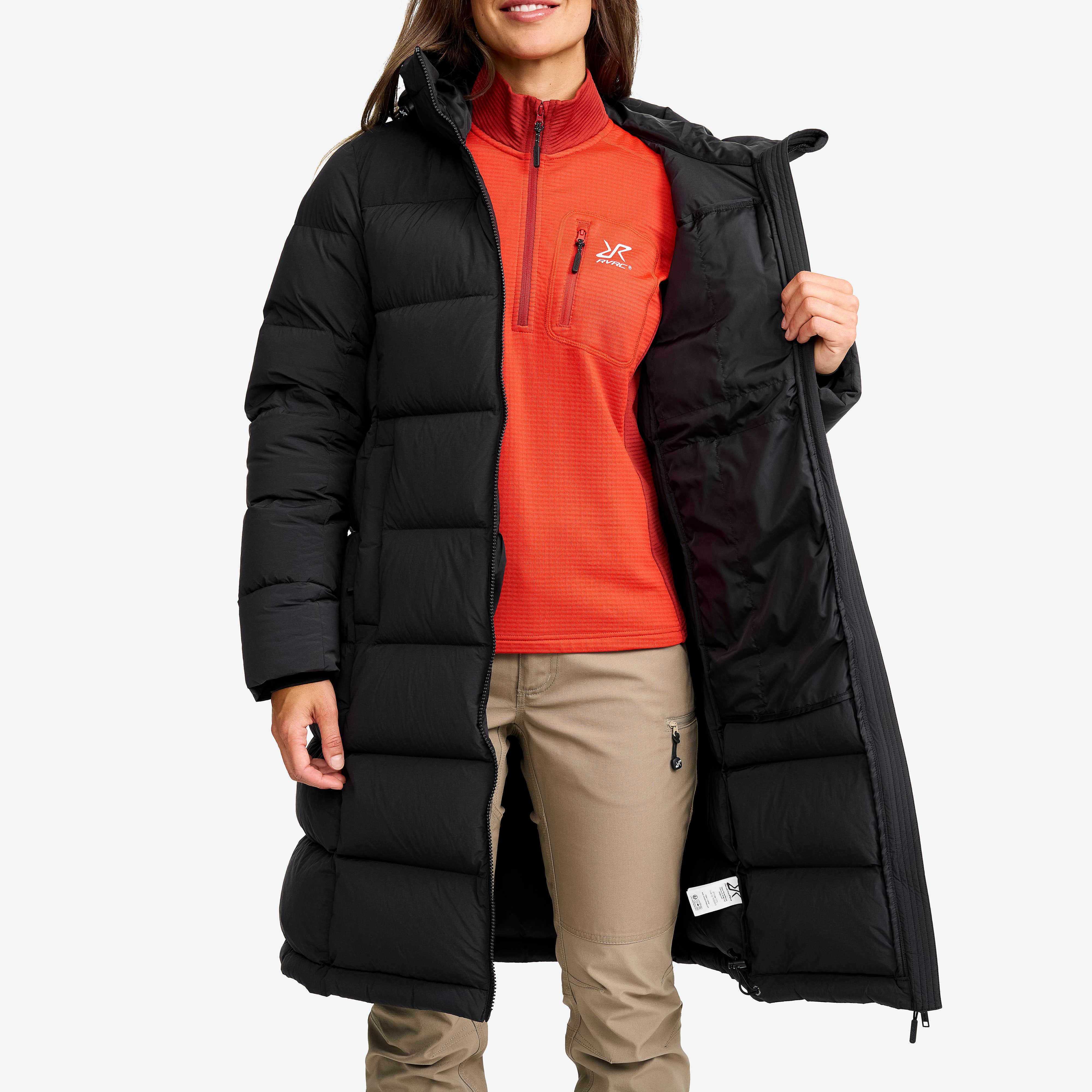Flexpedition Down Parka Dame Black