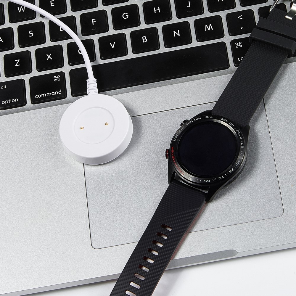 (1m) Huawei Watch (46mm) GT 2e / GT 2 / GT / Watch Magic / GS Pro USB Ladegerät Dockingstation - Weiss