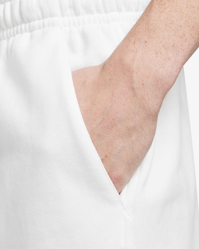 Short Nike Sportswear Club Fleece Blanc pour homme