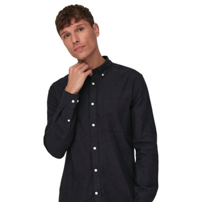 Chemise à manches longues homme Onsgudmund Slim ONLY AND SONS