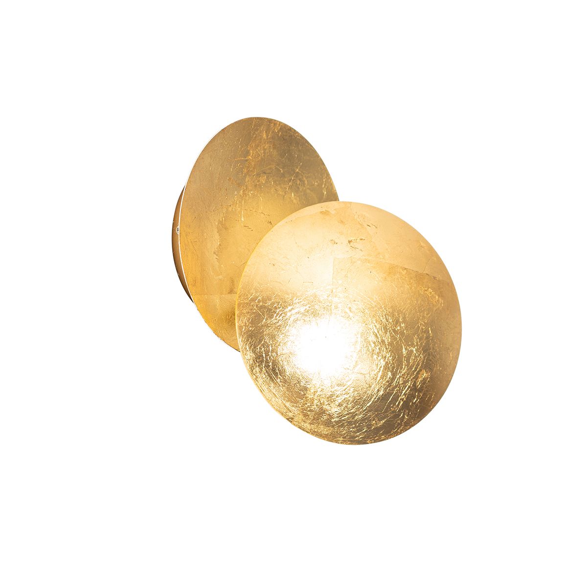 Smart wandlamp goud incl. Wifi G9 - Sunrise