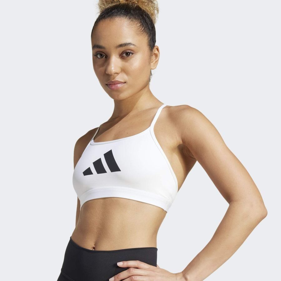 Adidas Aeroreact Big Logo Graphic Bra
