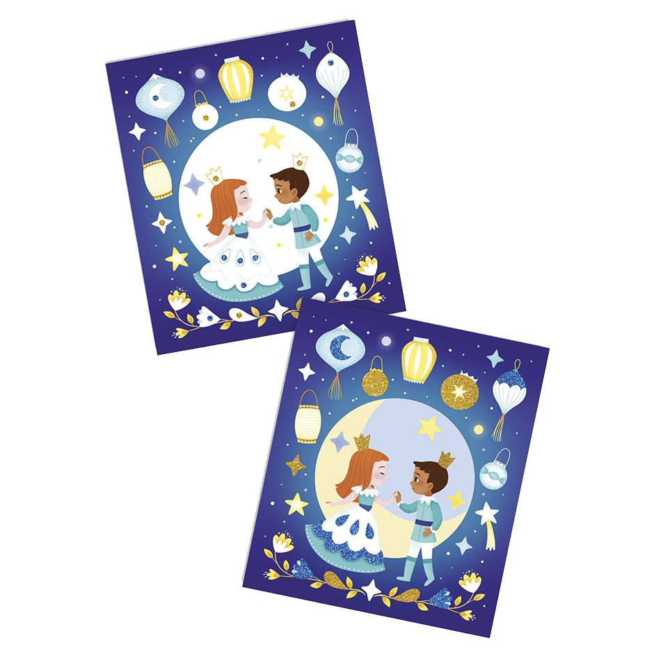 Janod Atelier - Glow in the Dark Zand en Glitter Nacht