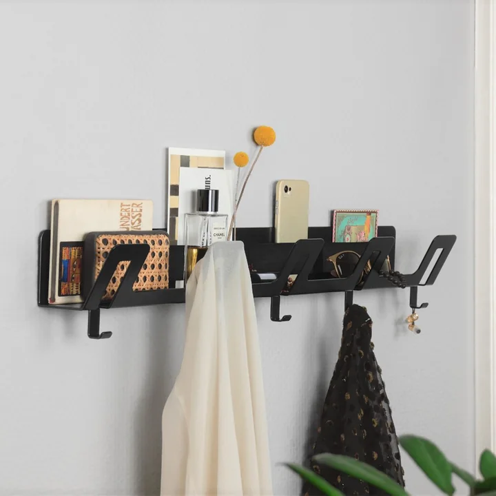 vonbox - Garderobe Ella, schwarz