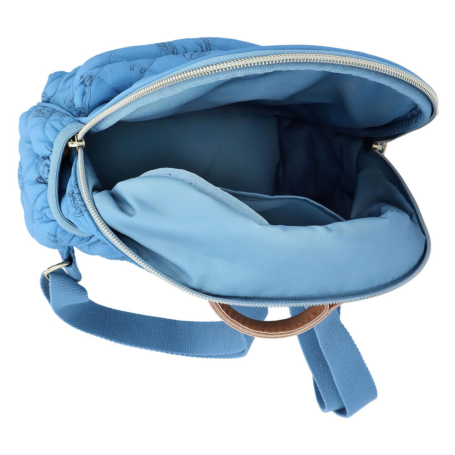 Miss Melody Rugzak Blue Quilt