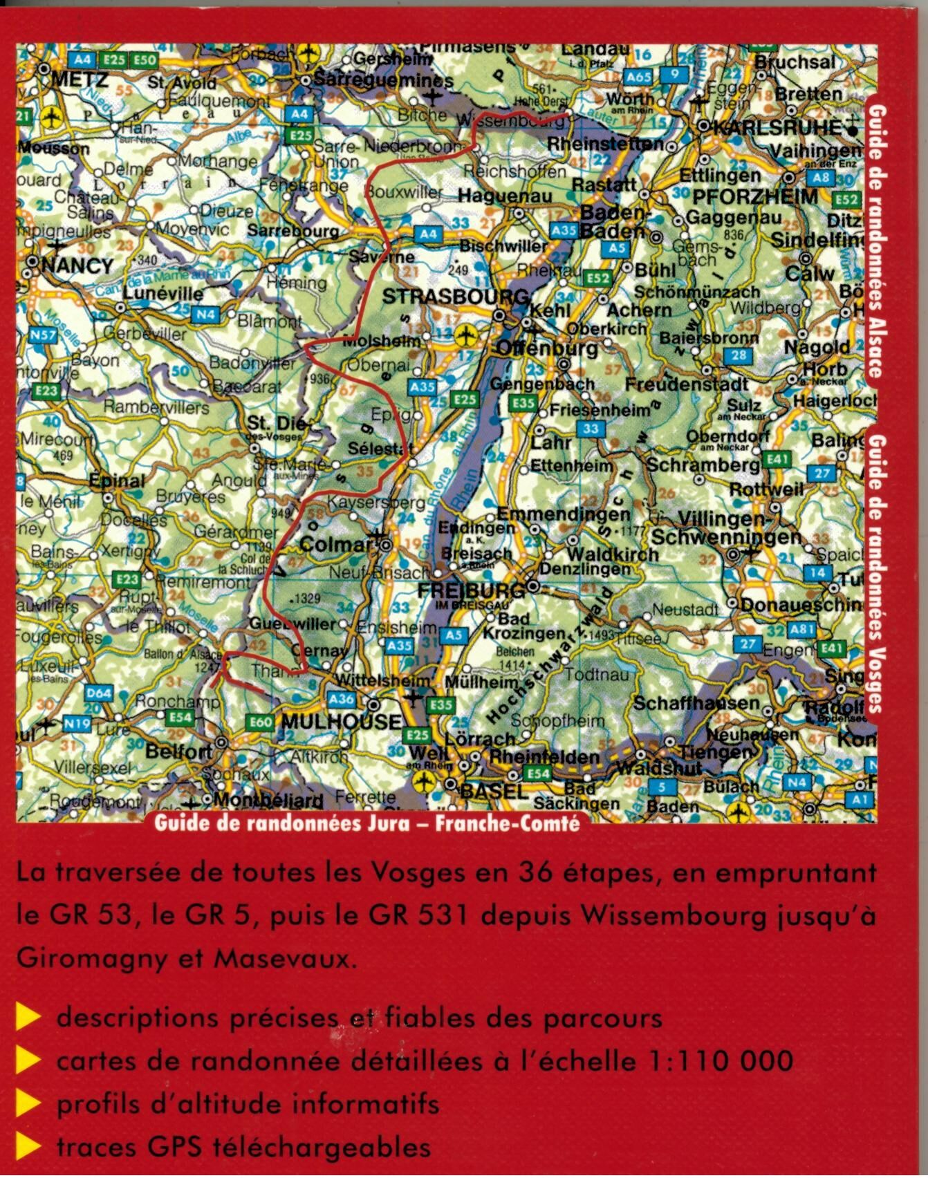 ROTHER - ROTHER G.TRAVERSEE DES VOSGES EN FRANCAIS