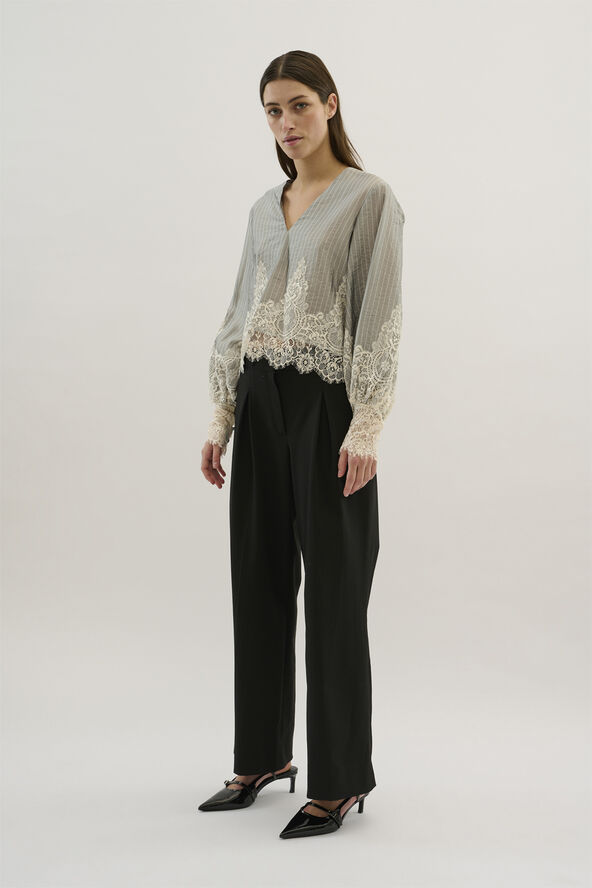Karen by Simonsen KBPam Blouse Silver cloud