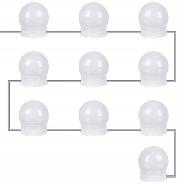Speilbelysning med smart kontrollpanel - LED