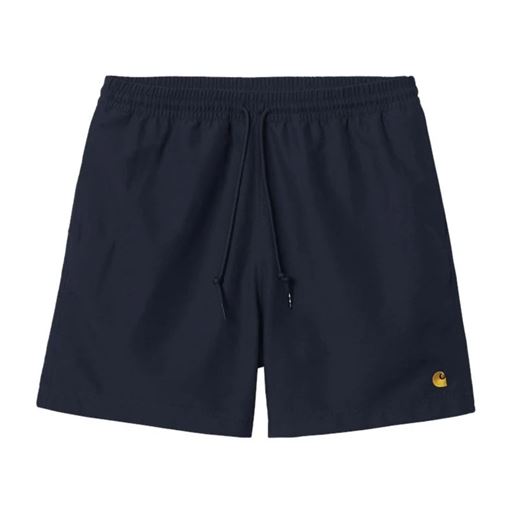Carhartt WIP Chase Badebukser, Dark Navy/Gold, XL