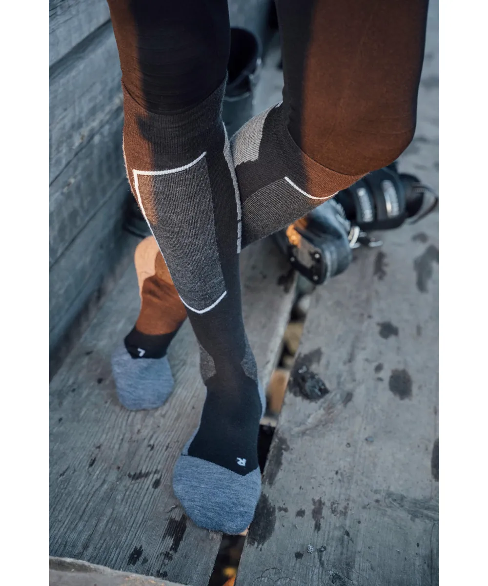 Falke Men's SK4 Knee-High Socks M.grey Mel