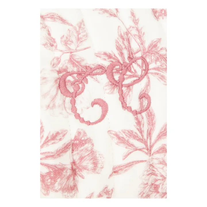 Tartine et Chocolat Trousse de toilette Toile de Jouy | Rose pêche