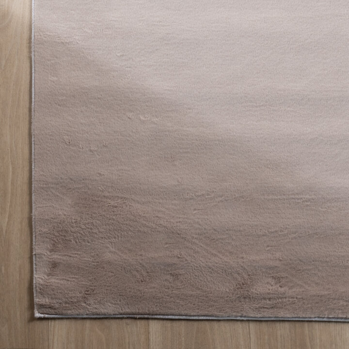 Zacht laagpolig vloerkleed - Cozy Taupe