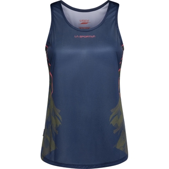 La Sportiva Pacer Tank Top Night Sky / Rosebay Damen