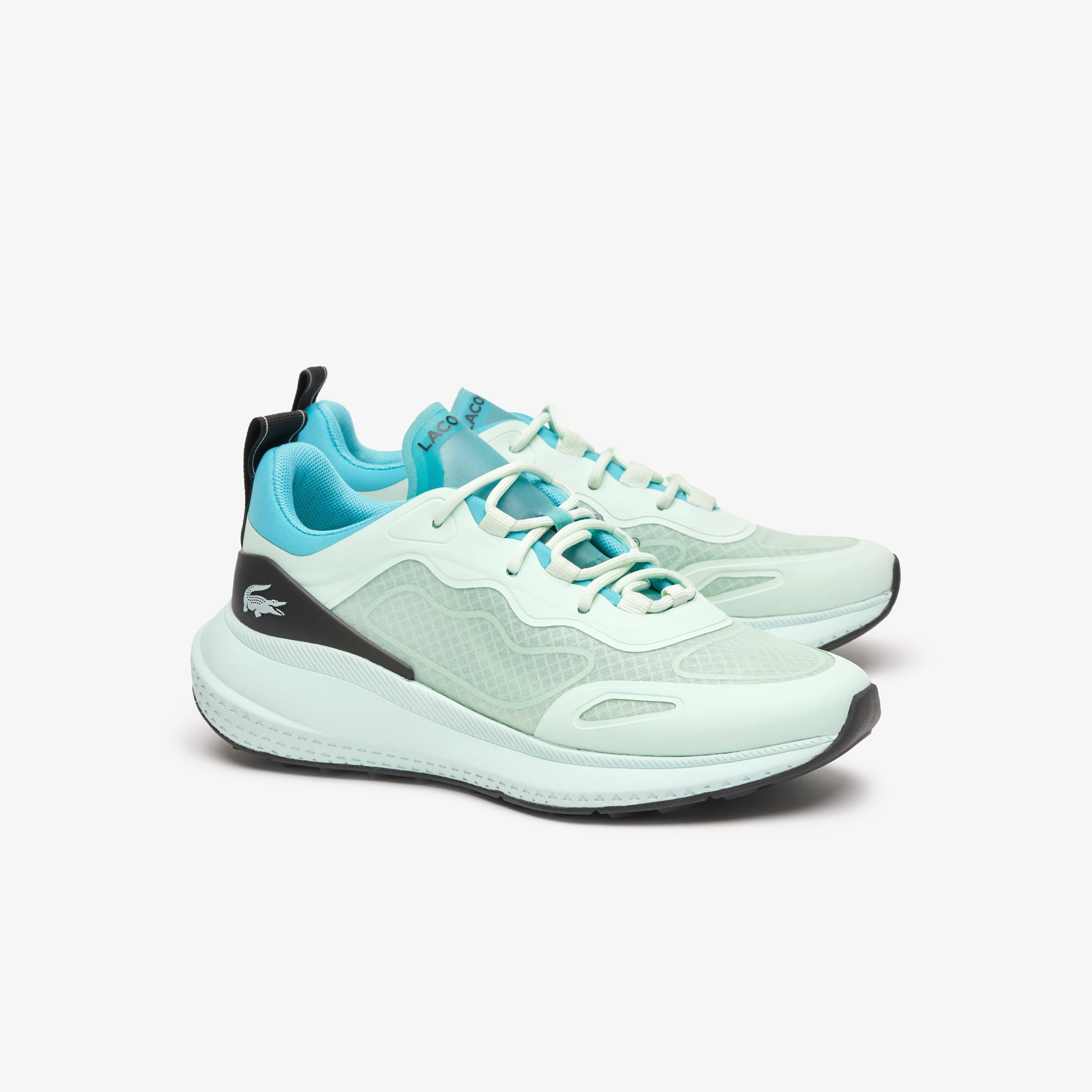 Sneakers Active 4851 femme en textile color-block Sneakers - Bleu - Lacoste - Femme