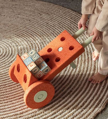 MODU Klotz Ecke - 20x20x10 cm - Burnt Orange