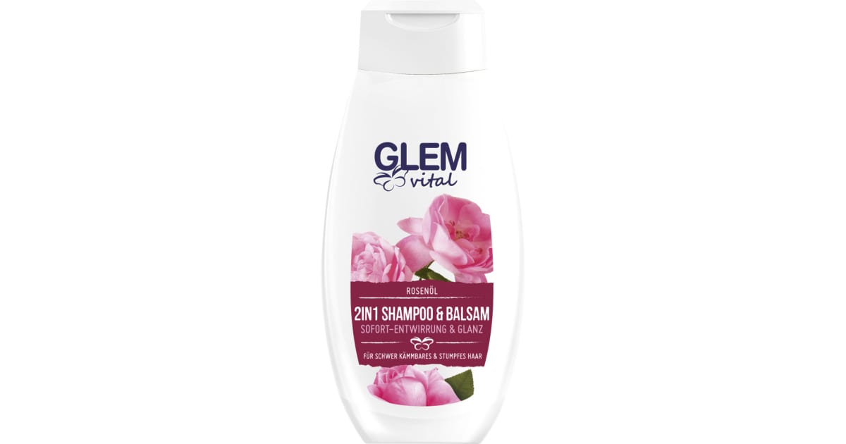 Schwarzkopf Glem Vital Shampoo 2in1 Rosenöl