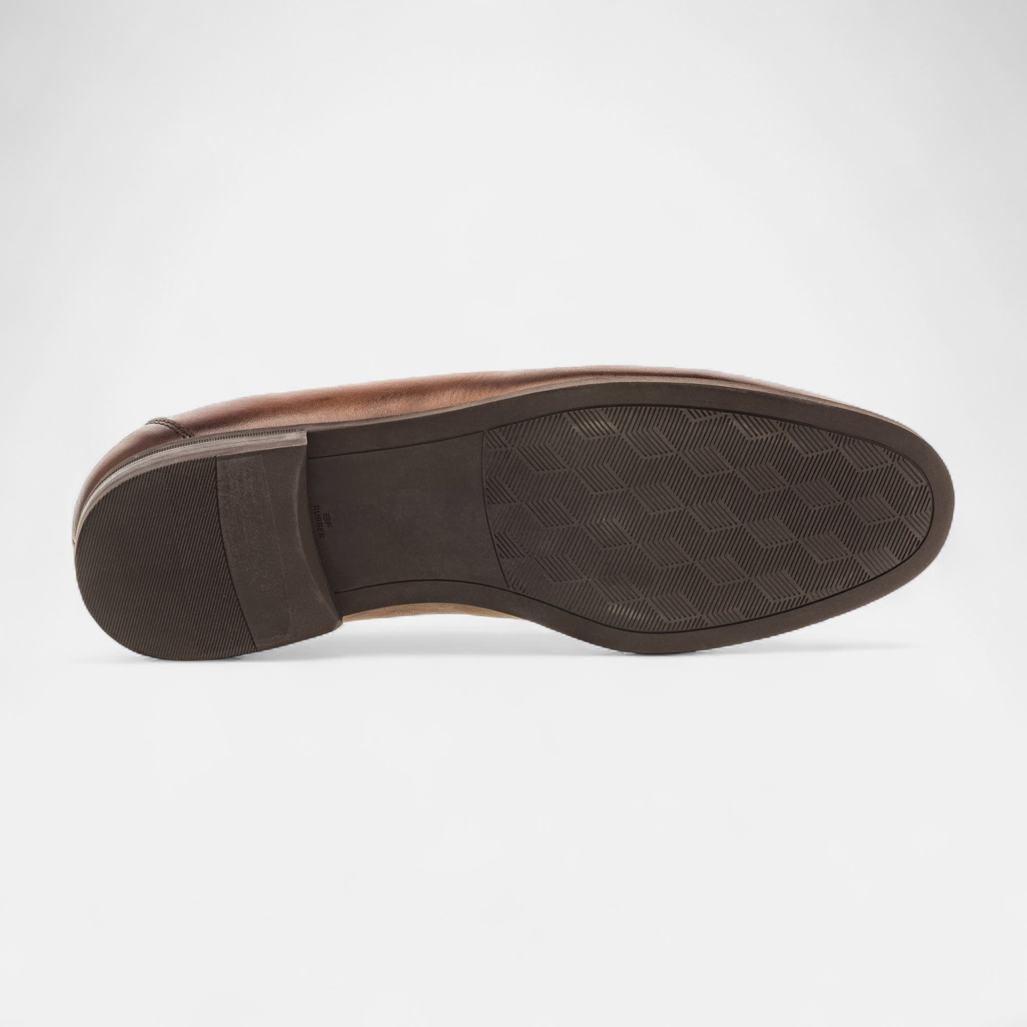 Mocassins Homme en cuir cognac
