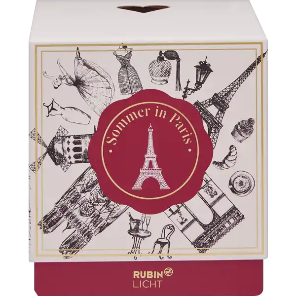 GESCHENKKERZE  Sommer in Paris