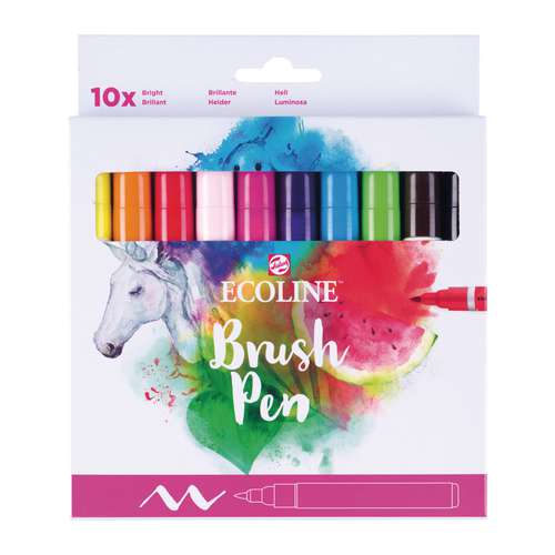 Talens ECOLINE® Brush Pen Marker 10er-Sets