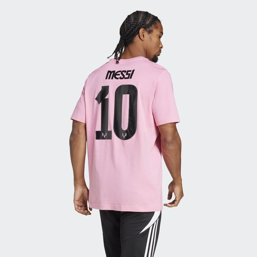 Adidas T-shirt graphisme Nom et numéro de Messi