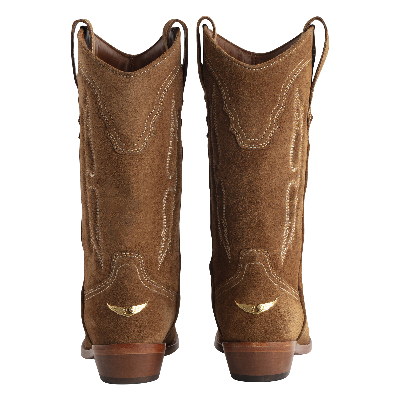 TEX WESTERN - Bottines en cuir | Marron