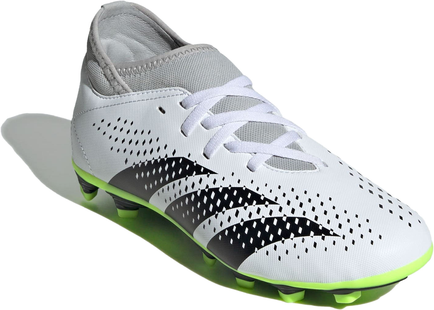 Predator Accuracy.4 Sock FxG Junior Cloud White/Core Black/Lucid Lemon
